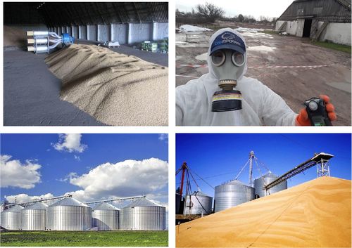 Фумигация зерна