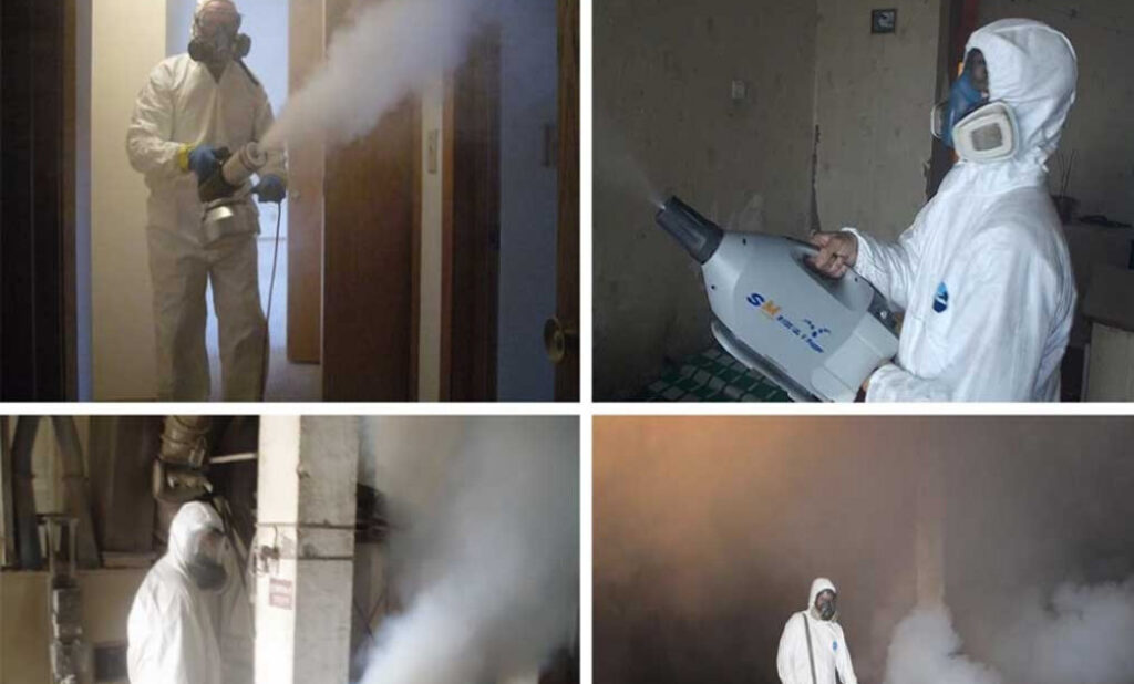 Обработка от коронавируса